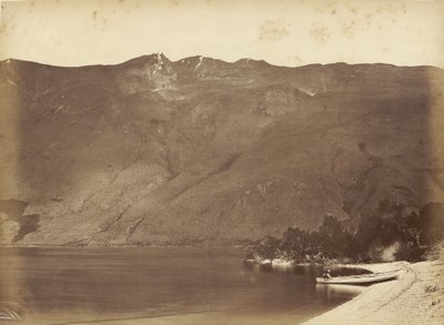 Fools Cap Peak, Wanaka, metà anni 1870 da Herbert Deveril